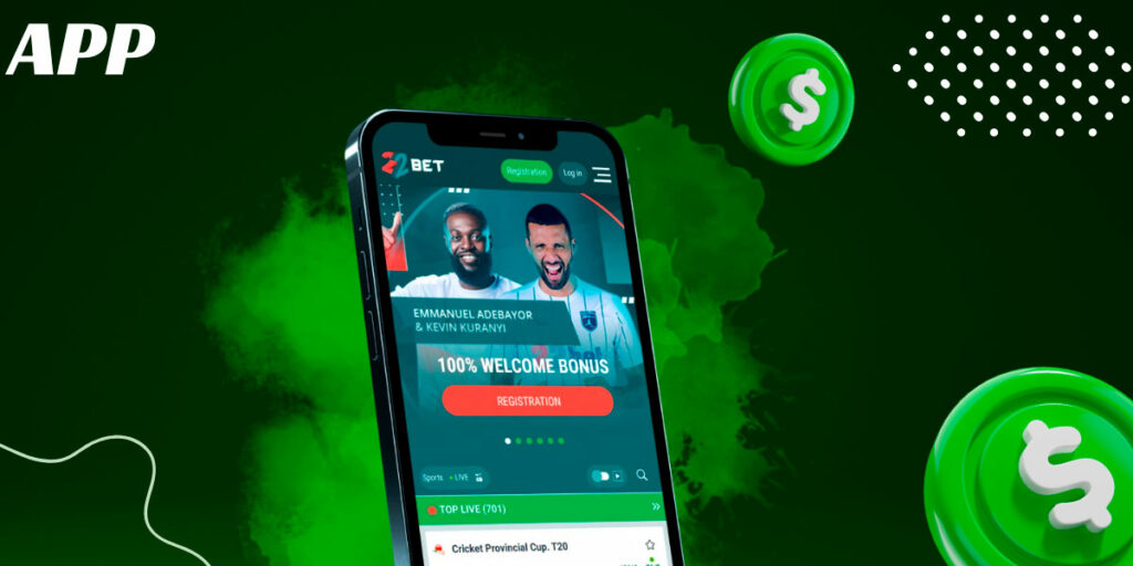 22Bet app on your mobile device