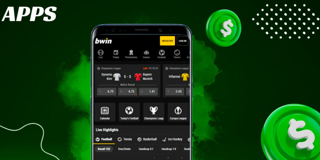 Bwin application Android